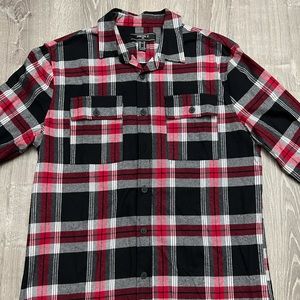 Like New Forever 21 Flannel button down shirt Medium plaid